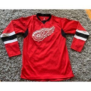 NHL OFFICIAL Detroit Red Wings Hockey Jersey Shirt VINTAGE Y2K MCM unisex SMALL